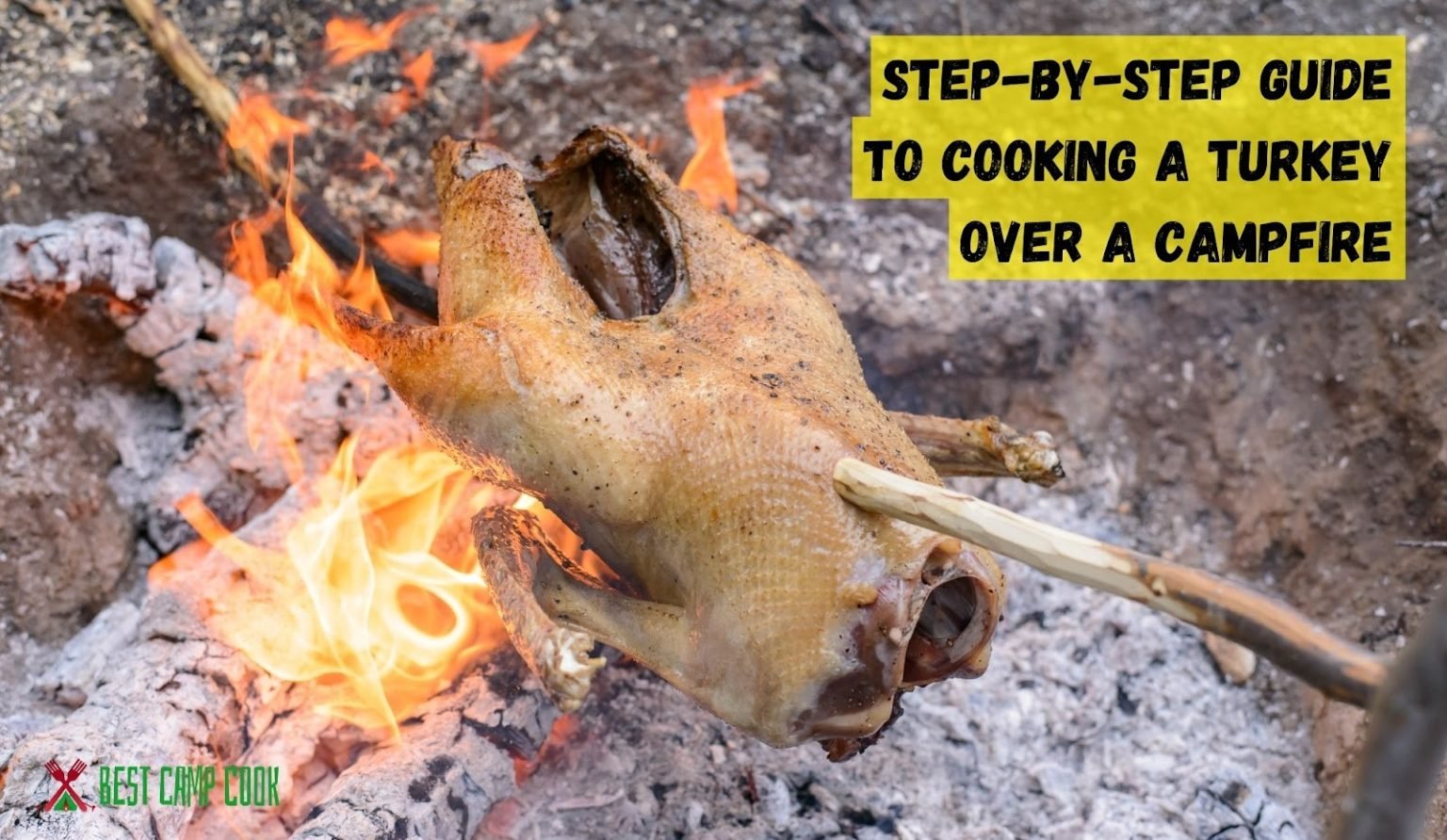 Step By Step Guide To Cooking A Turkey Over A Campfire